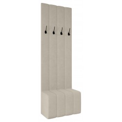 Dołek pojedynczy Wieszak tapicerowany 80 cm, głębokość 42 cm wysokość 245,5 cm