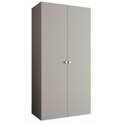 Szafa uchylna garderoba z cichym domykiem ubraniowa z półkami PARMA 1 100 głębokość 52 cm wysokość 202 cm