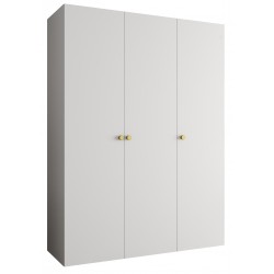 Szafa uchylna garderoba z cichym domykiem ubraniowa z półkami PARMA 1 150 głębokość 52 cm wysokość 202 cm