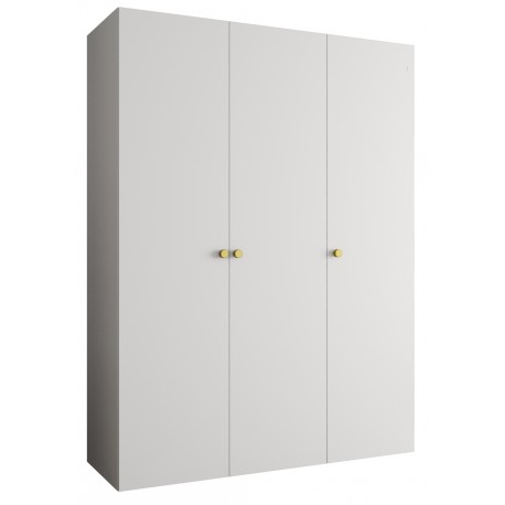 Szafa uchylna garderoba z cichym domykiem ubraniowa z półkami PARMA 1 150 głębokość 52 cm wysokość 202 cm