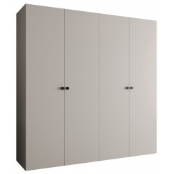 Szafa uchylna garderoba z cichym domykiem ubraniowa z półkami ALICANTE 1 200 głębokość 52 cm wysokość 202 cm