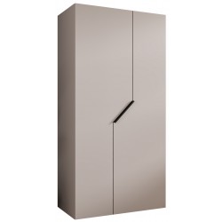 Szafa uchylna garderoba z cichym domykiem ubraniowa z półkami ANDREW 1 100 głębokość 52 cm wysokość 202 cm