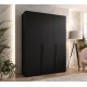 Szafa uchylna garderoba z cichym domykiem ubraniowa z półkami PIANO 1 150 głębokość 52 cm wysokość 202 cm