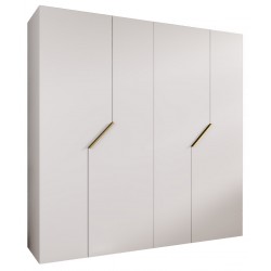 Szafa uchylna garderoba z cichym domykiem ubraniowa z półkami ANDREW 1 200 głębokość 52 cm wysokość 202 cm