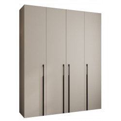 Szafa wysoka uchylna garderoba ubraniowa z półkami COMO 3 200 głębokość 50 cm wysokość