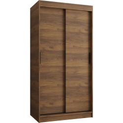 Szafa przesuwna garderoba z drążkiem RUBINO T 100 kaszmir