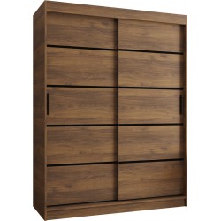 Szafa przesuwna garderoba z drążkiem RUBINO V1 150 kaszmir