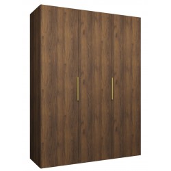 Szafa uchylna garderoba z cichym domykiem ubraniowa z półkami MARBELLA 1 150 głębokość 52 cm wysokość 202 cm