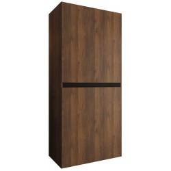 Szafa uchylna garderoba z cichym domykiem ubraniowa z półkami SALSA 90 głębokość 52 cm wysokość 203 cm