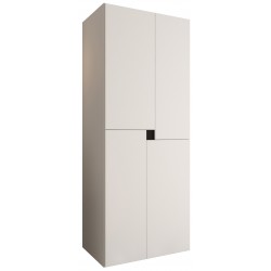 Szafa uchylna garderoba z cichym domykiem ubraniowa z półkami TEMPO 80 głębokość 52 cm wysokość 203 cm