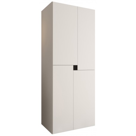 Szafa uchylna garderoba z cichym domykiem ubraniowa z półkami TEMPO 80 głębokość 52 cm wysokość 203 cm