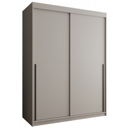 Szafa przesuwna garderoba z lustrem GLOSSY 150 artisan, biały, czarny, kaszmir, orzech