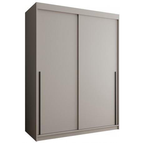 Szafa przesuwna garderoba SIMA T 150 artisan, biały, czarny, kaszmir, orzech