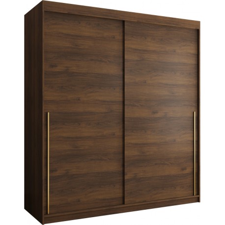 Szafa przesuwna garderoba SIMA T 180 artisan, biały, czarny, kaszmir, orzech