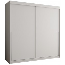 Szafa przesuwna garderoba z lustrem SIMA T 200 artisan, biały, czarny, kaszmir, orzech