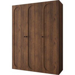 Szafa uchylna frezowana z cichym domykiem ubraniowa ZADAR 150 głębokość 52 cm wysokość 202 cm