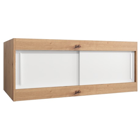 Nadstawka 120 wysokość 40cm do szaf przesuwnych Tokyo artisan biały czarna