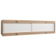 Nadstawka 200 wysokość 40cm do szaf przesuwnych Tokyo artisan biały czarna sonoma