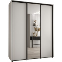 Szafa przesuwna z lustrem wysoka Davos 3 200 głębokość 60 cm wysokość 235,2 cm