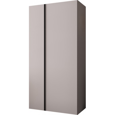 Szafa uchylna z cichym domykiem ubraniowa z półkami KRIS 100 głębokość 52 cm wysokość 202 cm PO DEMONTAŻU