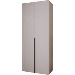 Szafa garderoba ubraniowa z półkami MOLTO 1 100 głębokość 40 cm wysokość