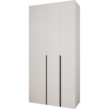 Szafa wysoka uchylna garderoba z półkami MOLTO 1 120 głębokość 42 cm wysokość 245,5 cm