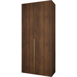 Szafa garderoba ubraniowa z półkami MOLTO 1 110 głębokość 40 cm wysokość