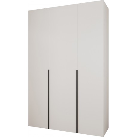 Szafa wysoka uchylna garderoba z półkami MOLTO 1 160 głębokość 42 cm wysokość 245,5 cm