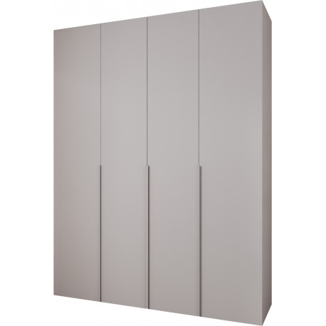 Szafa wysoka uchylna garderoba z półkami MOLTO 1 190 głębokość 42 cm wysokość 245,5 cm