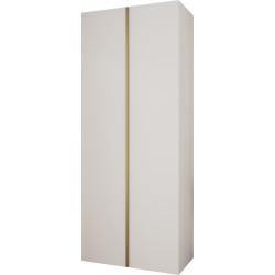 Szafa garderoba ubraniowa z półkami KONSO 1 100 głębokość 40 cm wysokość