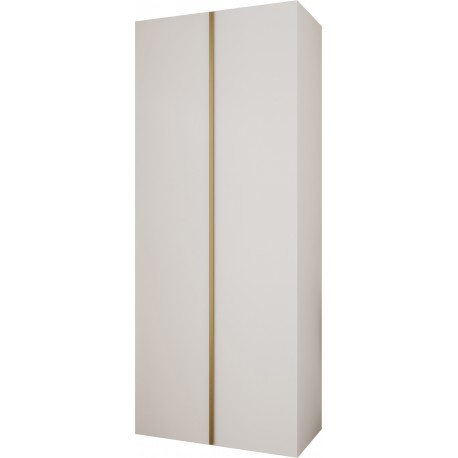 Szafa wysoka uchylna garderoba z półkami KONSO 1 100 głębokość 42 cm wysokość 245,5 cm