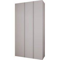 Szafa wysoka uchylna garderoba z półkami KONSO 1 130 głębokość 40 cm wysokość 245,5 cm