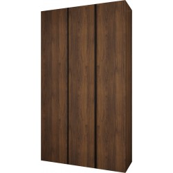 Szafa wysoka uchylna garderoba z półkami KONSO 1 140 głębokość 40 cm wysokość 245,5 cm