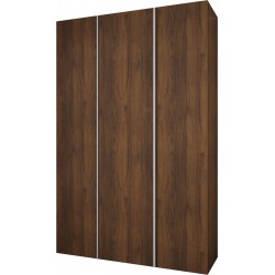 Szafa wysoka uchylna garderoba z półkami AQUA 1 160 głębokość 42 cm wysokość 245,5 cm