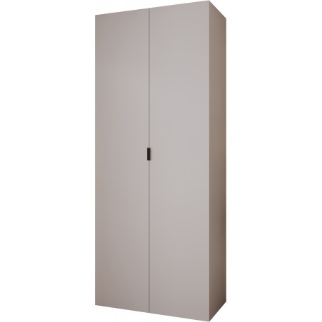 Szafa wysoka uchylna garderoba z półkami MAZE 1 100 głębokość 42 cm wysokość 245,5 cm