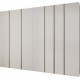 Szafa wysoka uchylna garderoba z półkami KONSO 1 330 głębokość 42 cm wysokość 245,5 cm