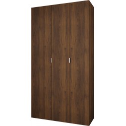 Szafa wysoka uchylna garderoba z półkami MAZE 1 130 głębokość 40 cm wysokość 245,5 cm
