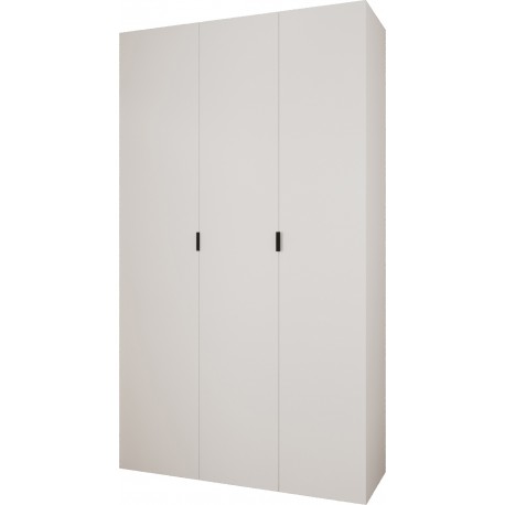 Szafa wysoka uchylna garderoba z półkami MAZE 1 140 głębokość 42 cm wysokość 245,5 cm