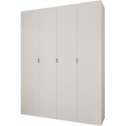 Szafa wysoka uchylna garderoba z półkami MAZE 1 190 głębokość 42 cm wysokość 245,5 cm