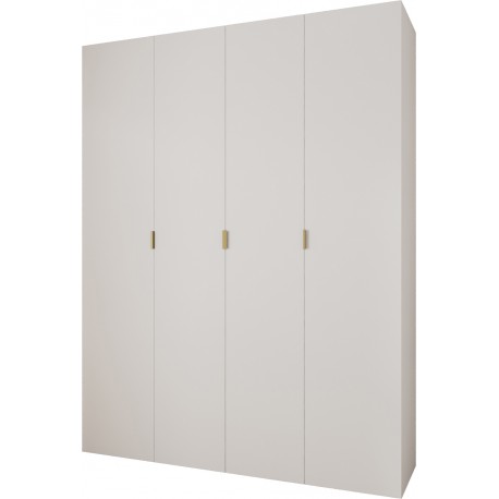 Szafa wysoka uchylna garderoba z półkami MAZE 1 190 głębokość 42 cm wysokość 245,5 cm