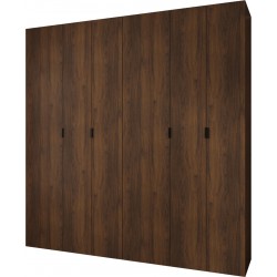 Szafa wysoka uchylna garderoba z półkami MAZE 1 240 głębokość 42 cm wysokość 245,5 cm