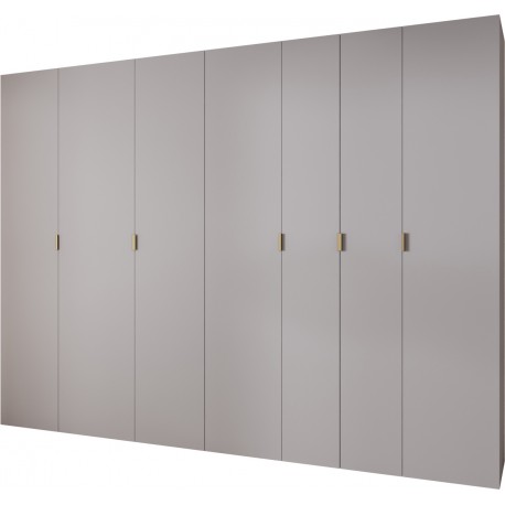 Szafa wysoka uchylna garderoba z półkami MAZE 1 330 głębokość 42 cm wysokość 245,5 cm