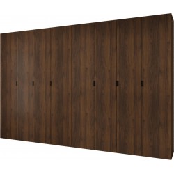 Szafa wysoka uchylna garderoba z półkami MAZE 1 380 głębokość 42 cm wysokość 245,5 cm