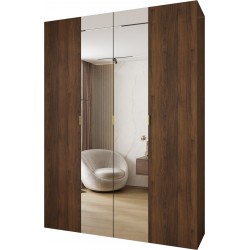 Szafa wysoka uchylna garderoba z półkami MAZE 2 180 głębokość 42 cm wysokość 245,5 cm