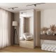 Szafa garderoba ubraniowa z półkami MAZE 3 100 głębokość 40 cm wysokość