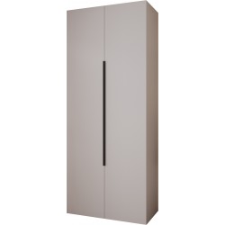 Szafa garderoba ubraniowa z półkami AQUA 1 100 głębokość 52 cm wysokość