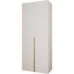 Szafa garderoba ubraniowa z półkami MOLTO 1 100 głębokość 52 cm wysokość