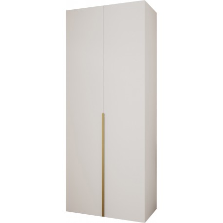Szafa wysoka uchylna garderoba z półkami MOLTO 1 100 głębokość 52 cm wysokość 245,5 cm