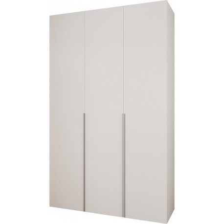 Szafa wysoka uchylna garderoba z półkami MOLTO 1 150 głębokość 52 cm wysokość 245,5 cm