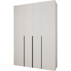 Szafa wysoka uchylna garderoba z półkami MOLTO 1 170 głębokość 52 cm wysokość 245,5 cm